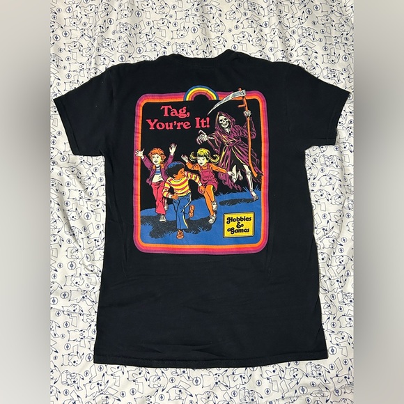 Steven Rhodes Other - HALLOWEEN 💀 | VINTAGE | Steven Rhodes “Tag You’re It”Graphic Tee Shirt